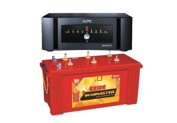APC BI850 Inverter And Exide IMST1000 100AH Tubular Battery