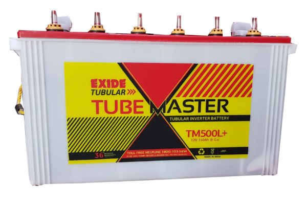 Exide Tube Master TM500L+ 150AH Tubular Battery