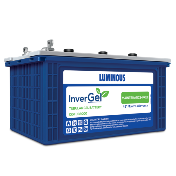 Luminous Invergel IGSTJ 18000 - 150AH Tubular Battery