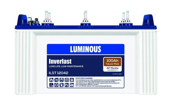 Luminous ILST 12042 - 100AH Tubular Battery