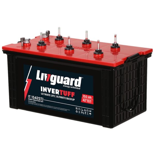 Livguard Invertuff IT 1542STJ 150AH Tubular Battery