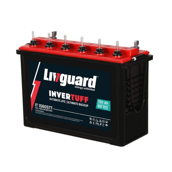 Livguard Invertuff IT 1560STT 150AH Tubular Battery