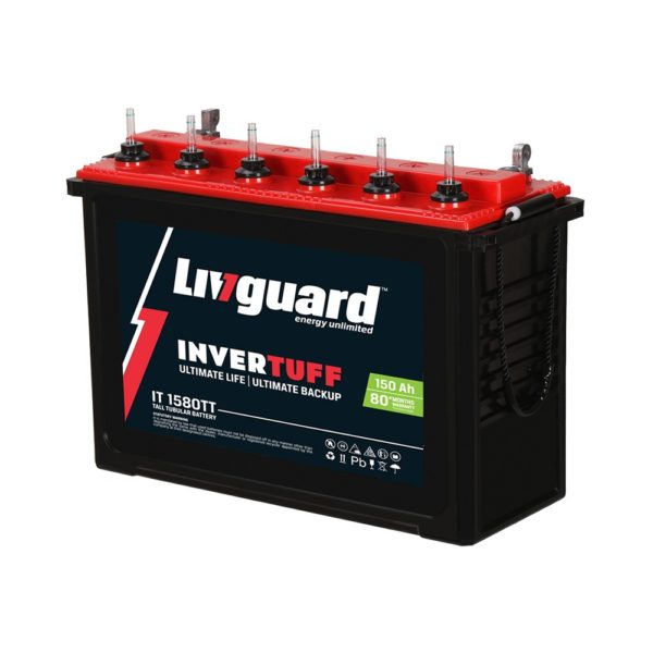 Livguard Invertuff IT 1580TT 150AH Tall Tubular Battery
