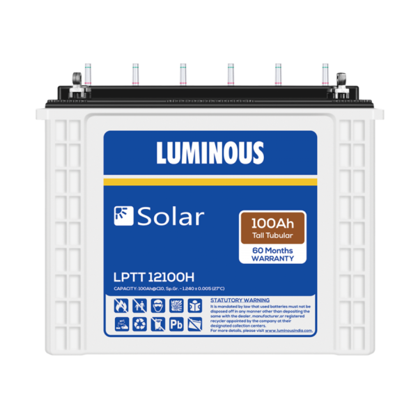 Luminous Solar 100AH | LPT12100H