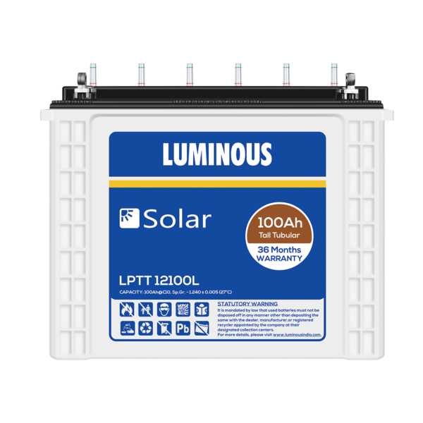 Luminous Solar 100AH | LPT12100L