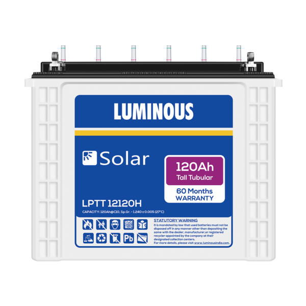 Luminous Solar 120AH | LPT12120H