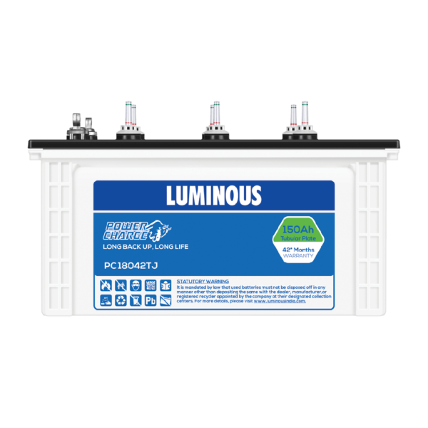 Luminous Power Charge PC18042TJ - 150AH Tubular Battery