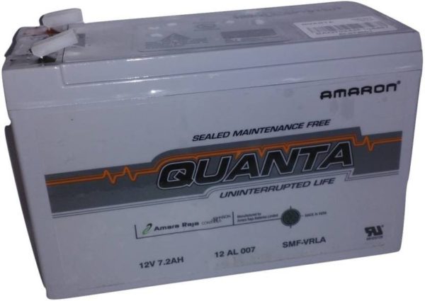 Amaron Quanta 7AH SMF Battery | 12AL007
