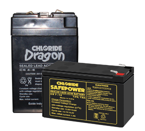 Exide Chloride Safe power & Chloride Dragon Battery