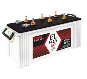 Exide Flooded 6El Plus Range Battery