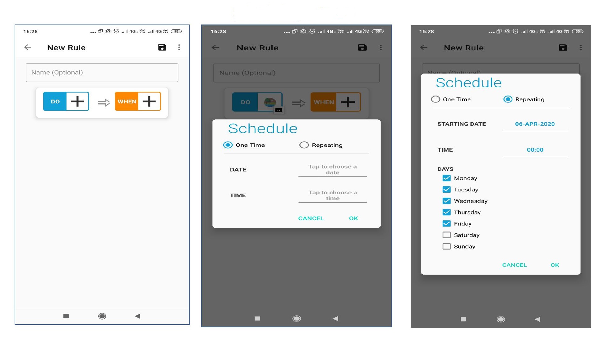 Scheduling Devices